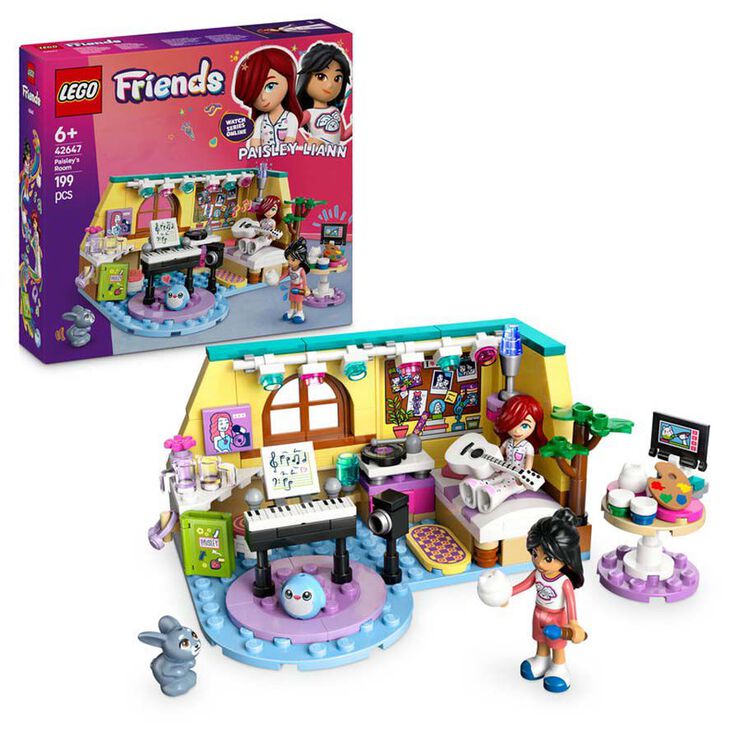 LEGO® LEGO Friends Habitación de Paisley 42647
