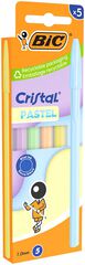 Bol&iacute;grafo Bic Cristal Pastel 5u