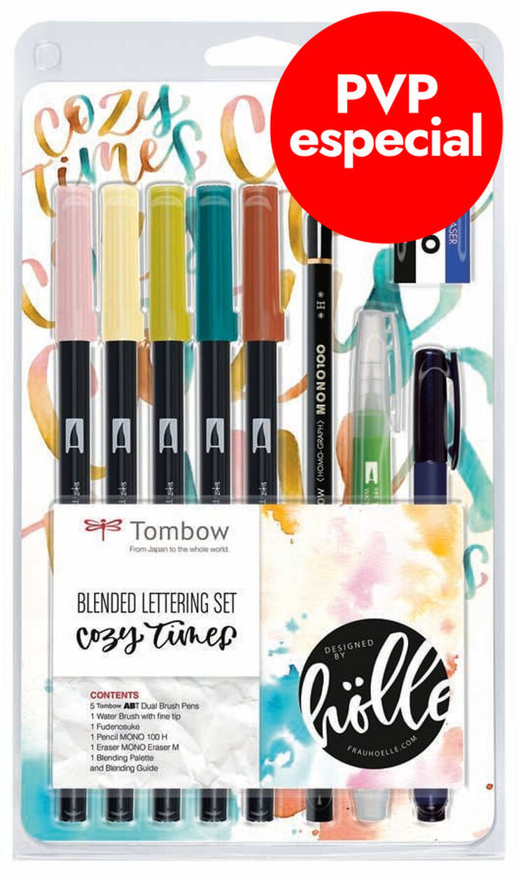 Lettering Set Tombow Cozy Time