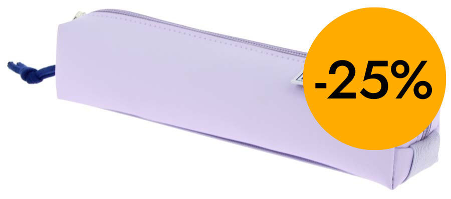 Estuche mini Oxford Live & Go malva