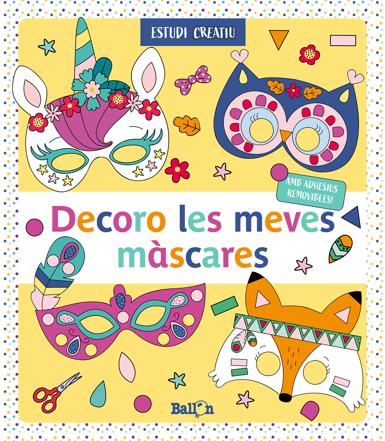 Decoro les meves m&agrave;scares - Groc
