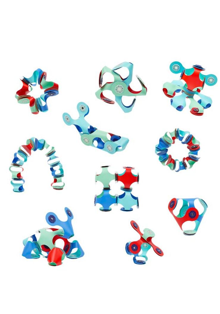 Construcci&oacute;n Magn&eacute;tica Clixo Oc&eacute;ano 9 piezas