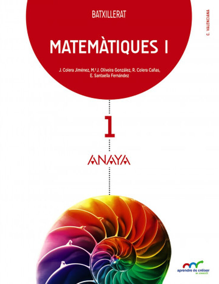 Matemàtiques Créixer 1r Batxillerat