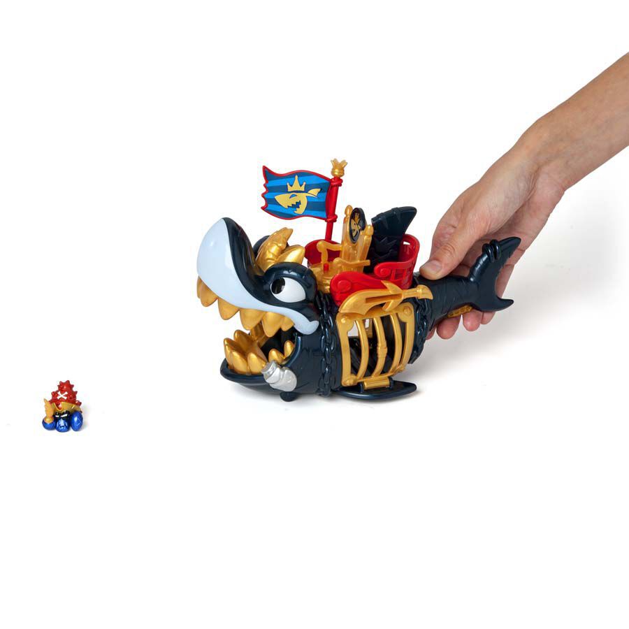 Piratix Crazy Jungle King Shark Golden Teeht