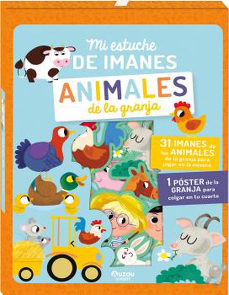 Animales de la granja. Mi estuche de imanes