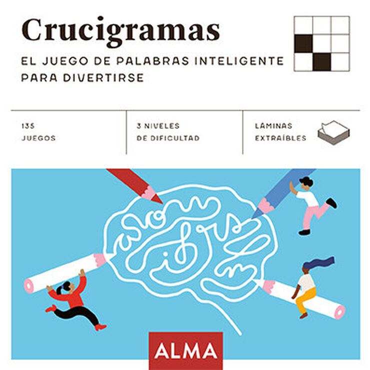 Crucigramas. El juego de palabras inteligente para divertirse