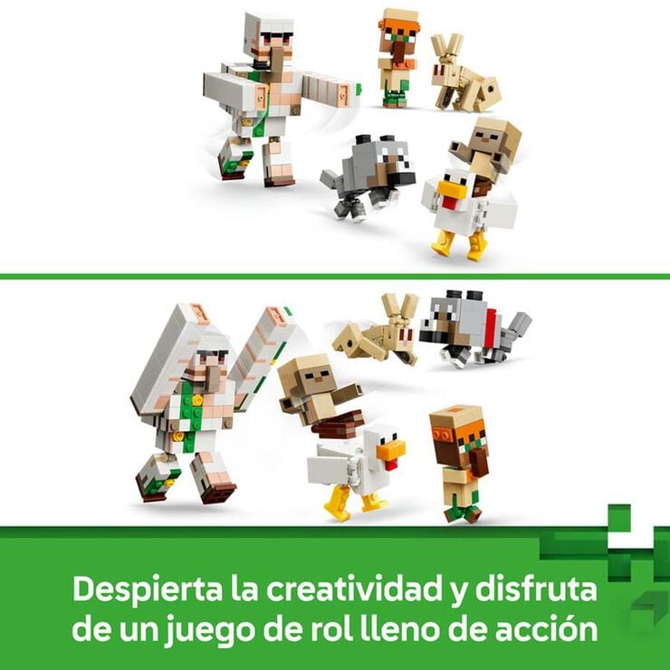 LEGO&reg; Minecraft Ataque del Chicken Jockey en el Desierto 21592
