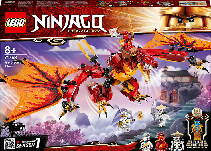 LEGO® Ninjago Ataque Del Dragon De Fuego 71753