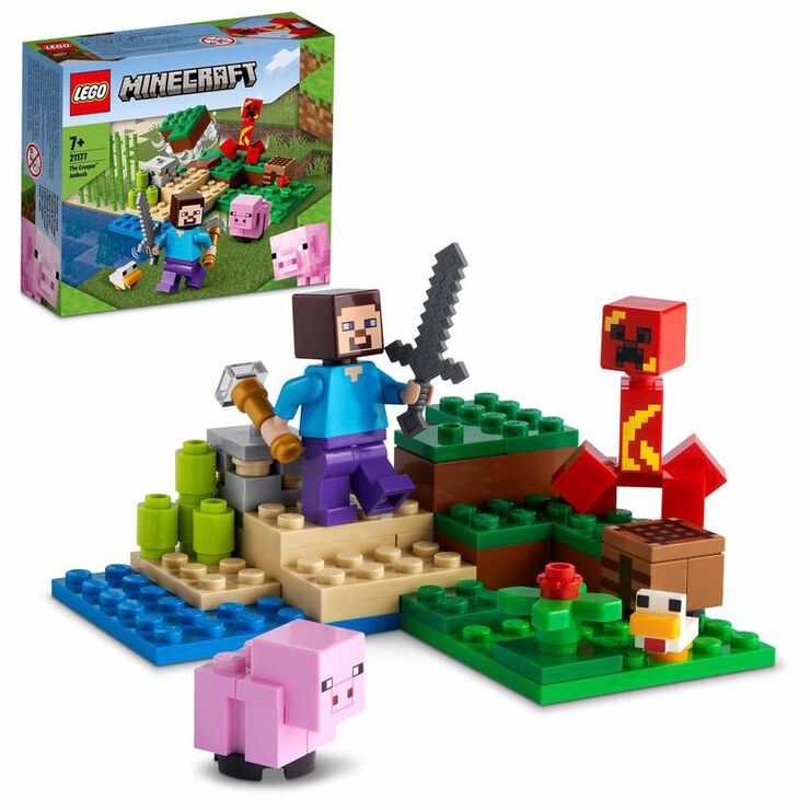 LEGO® Minecraft Emboscada del Creeper 21177