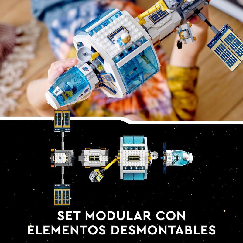 Estación espacial lunar 2025 lego