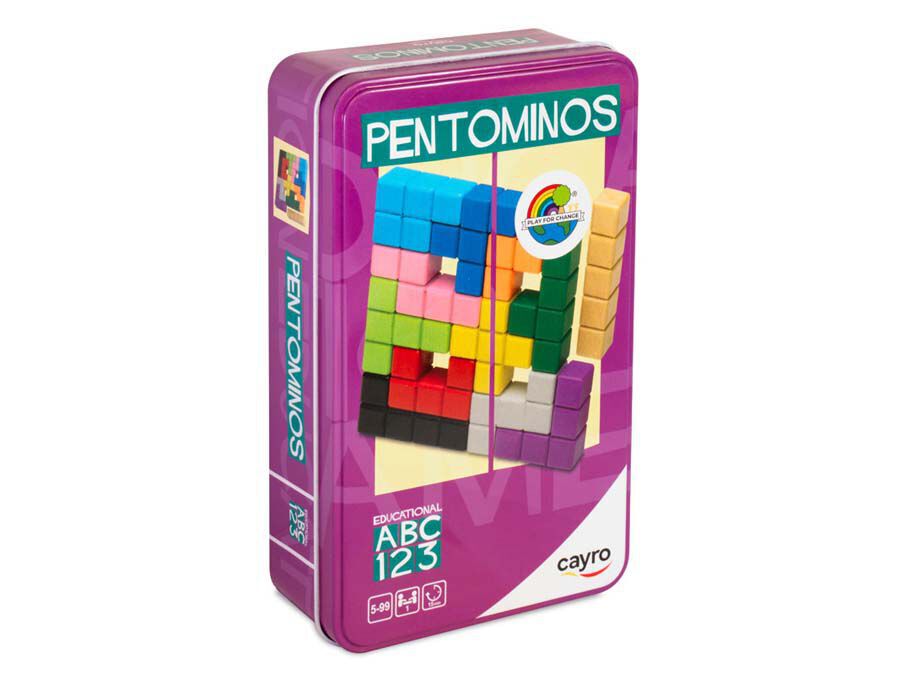 Pentominos - Caja metal