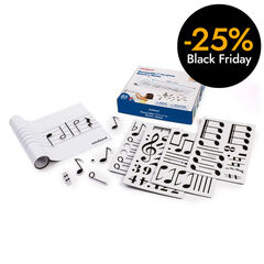 Juego musical Miniland Pentagrama magnético