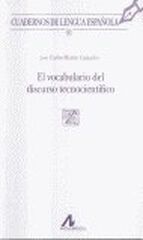 El vocabulario del discurso tecnocientífico (Z cuadrado) El vocabulario del discurso tecnocientífico (Z cuadrado)