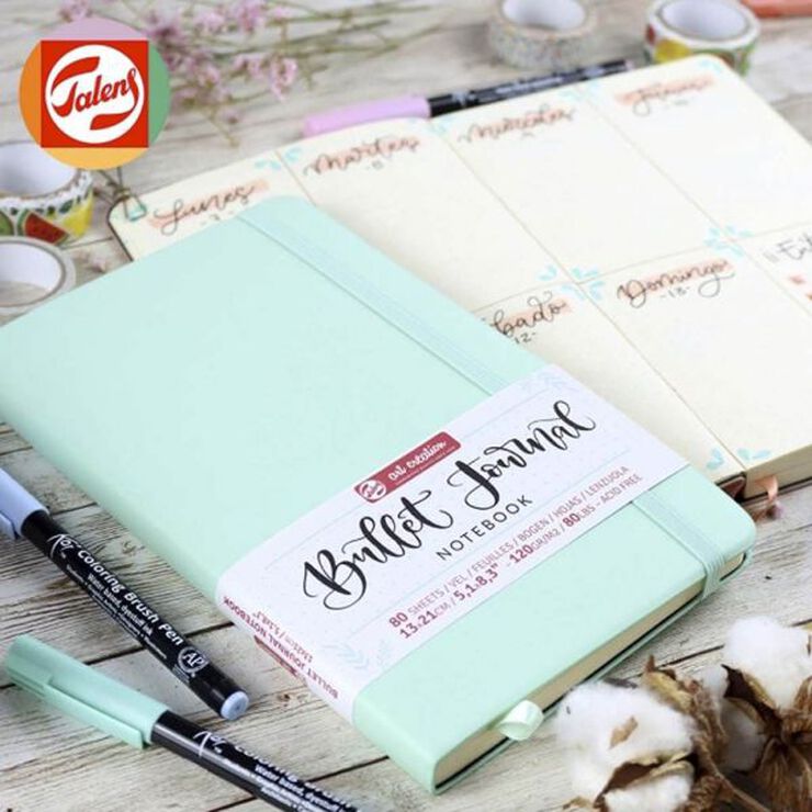 Set Bullet Journal Talens menta