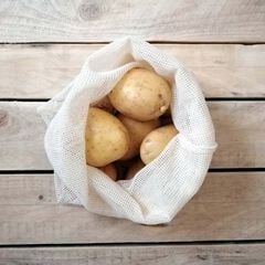 Bossa Cot&oacute; Reixeta Eco Reutilitzable 5u