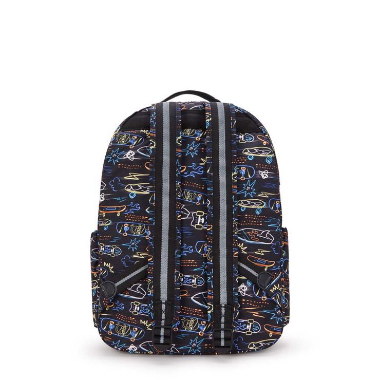 Mochila Kipling Seoul Lap Neon Skate