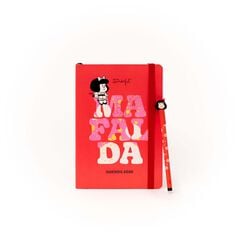 Set Agenda Mafalda A5 setm/vista 2026 cast + Bolígraf