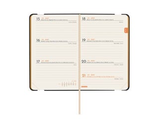 Agenda Finocam Joy Semana Vista Horizontal 2027 Catal&aacute;n Lema