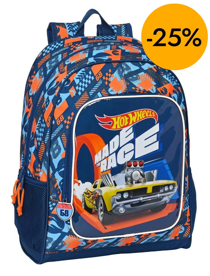 Mochila Hot Wheels