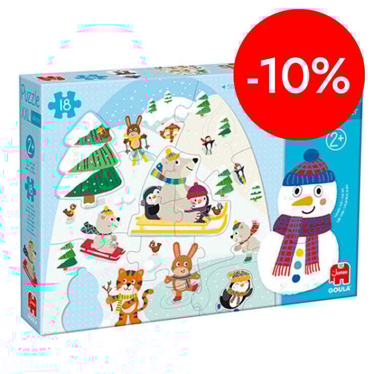 Puzle XXL 18 peces - Winter