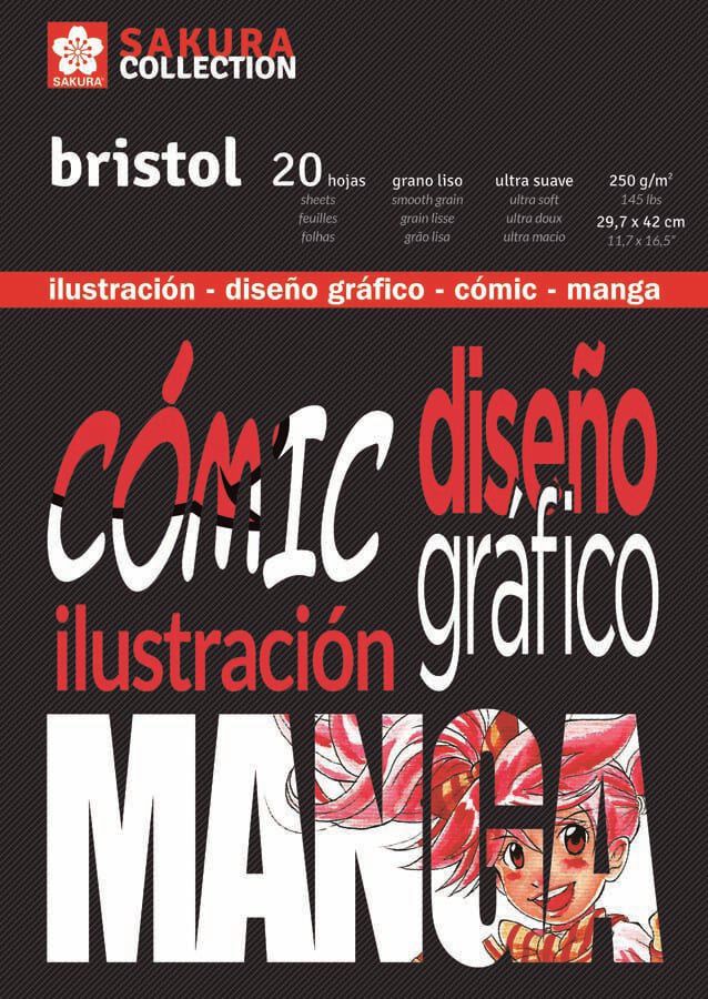 Bloc Manga Sakura A3 250g 20 hojas