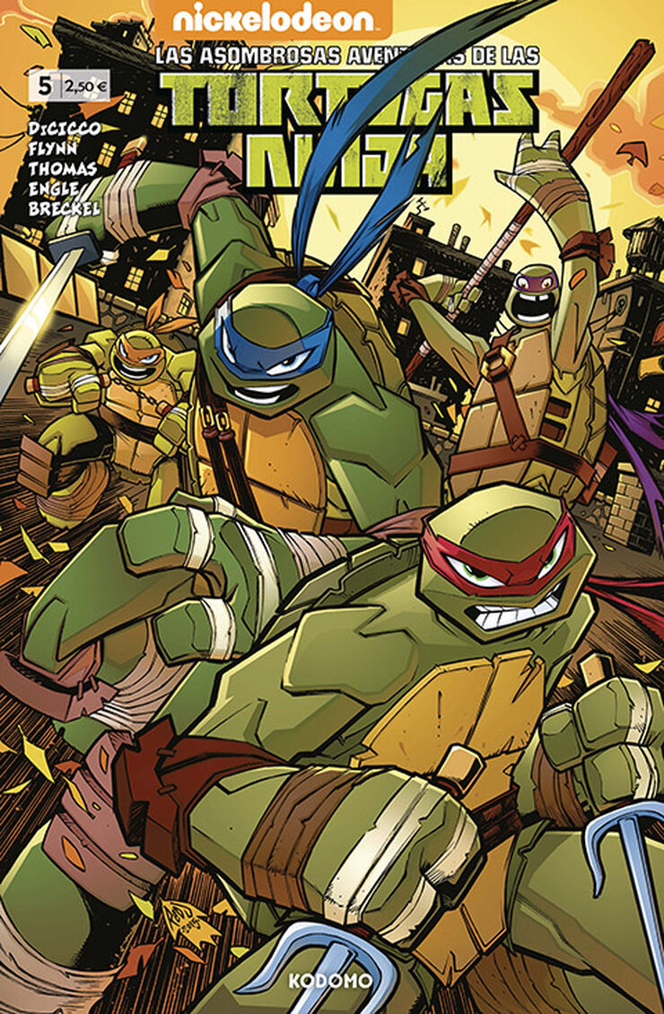 Las asombrosas aventuras de las Tortugas Ninja núm. 05
