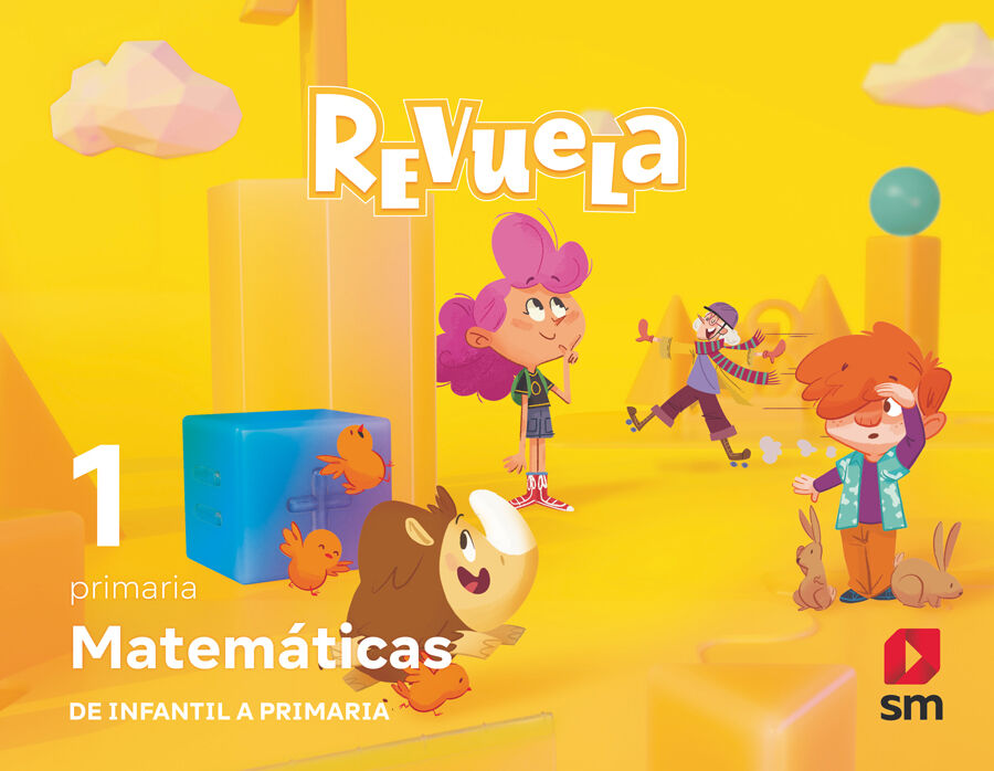Matem&aacute;ticas. 1 Primaria. Trimestres Revuela