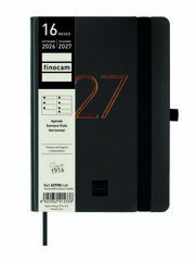 Agenda Finocam 16M Capri F4 Sem/Vista Castellano 2026-27 Negro