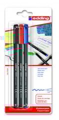 Rotuladores permanentes Edding 1200 3 colores Rotuladores permanentes Edding 1200 3 colores