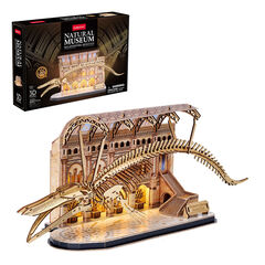 Puzle 3D Museum LED Ballena Azul