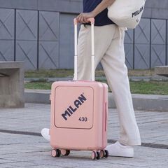 Trolley Cabina 550mm Milan 430 rosa