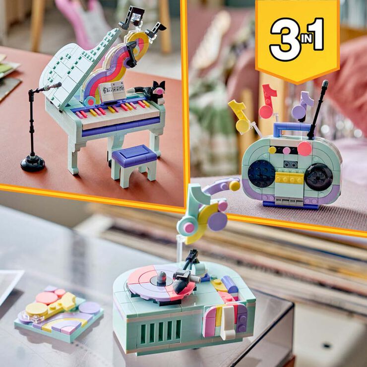 LEGO&reg; Creator Piano Decorativo Musical con Gato 31392