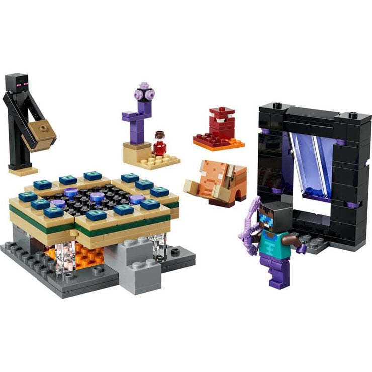 LEGO® Minecraft El Viatge pel Nether i el Portal a l’End 21584