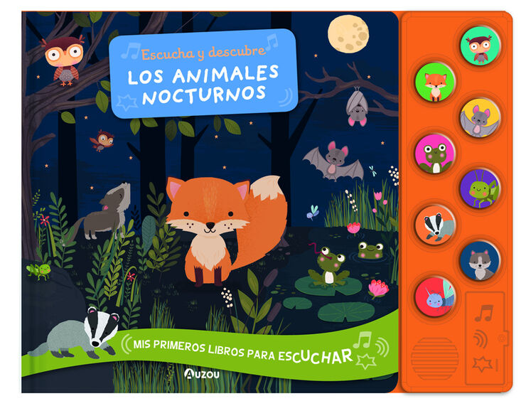 Escucha y descubre. Los animales nocturnos