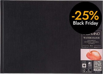 Bloc cosido Watercolor Fabriano 25% algodón A4 200g