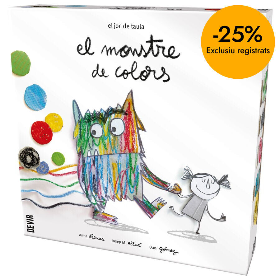 El monstre de colors - El joc de taula