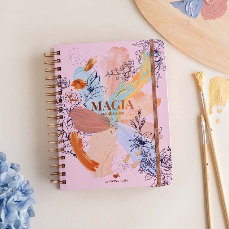 Agenda La Vecina Rubia castellano d&iacute;a/p&aacute;g 2026