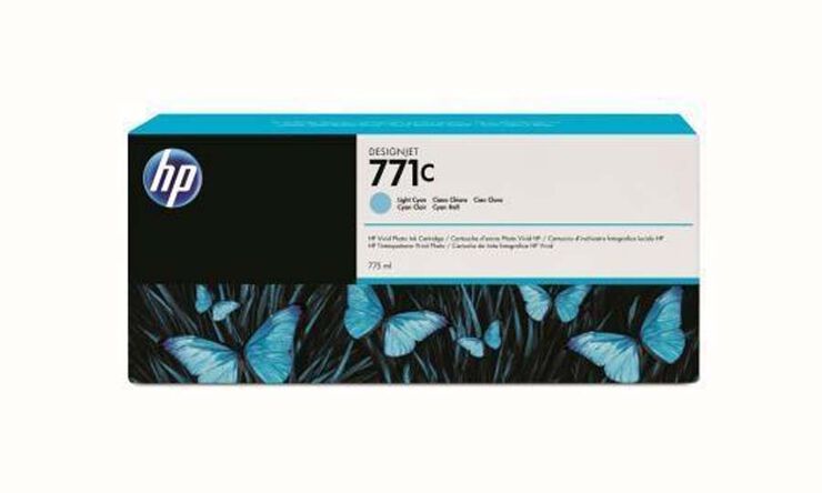 Cartutx original HP GF 771C cian clar - B6Y12A