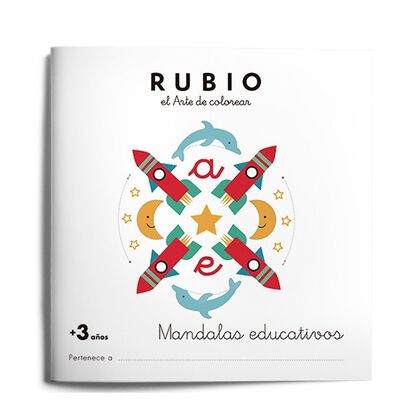 Mandalas Educativos Infantil 3 años Rubio