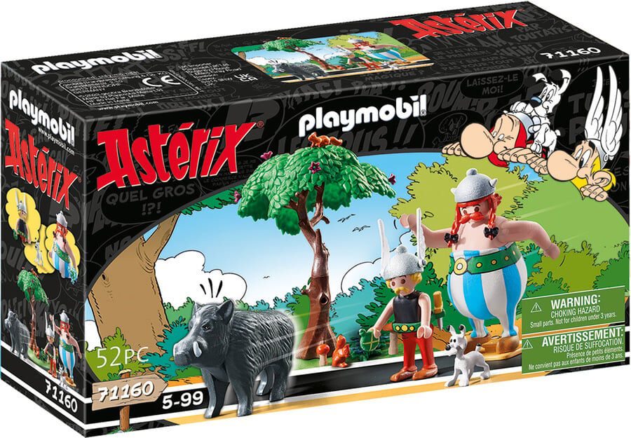 Playmobil Ast&egrave;rix La Ca&ccedil;a Del Senglar 71160