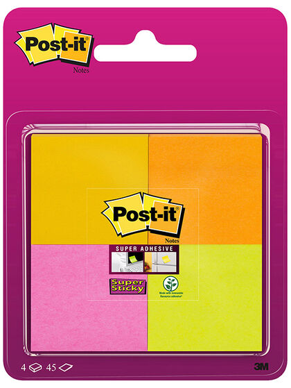 Post-it 4 blocs de colors