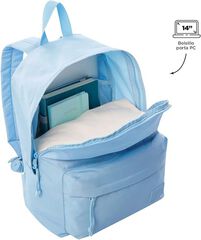 Pack Mochila + Estuche Totto Kalex azul