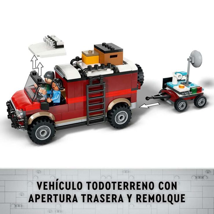 LEGO® Jurassic World Misiones Dinosaurio: Descubrimiento del Stegosaurus 76965