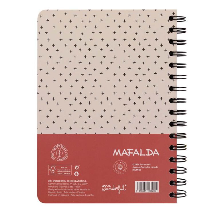 Llibreta A5 Mafalda