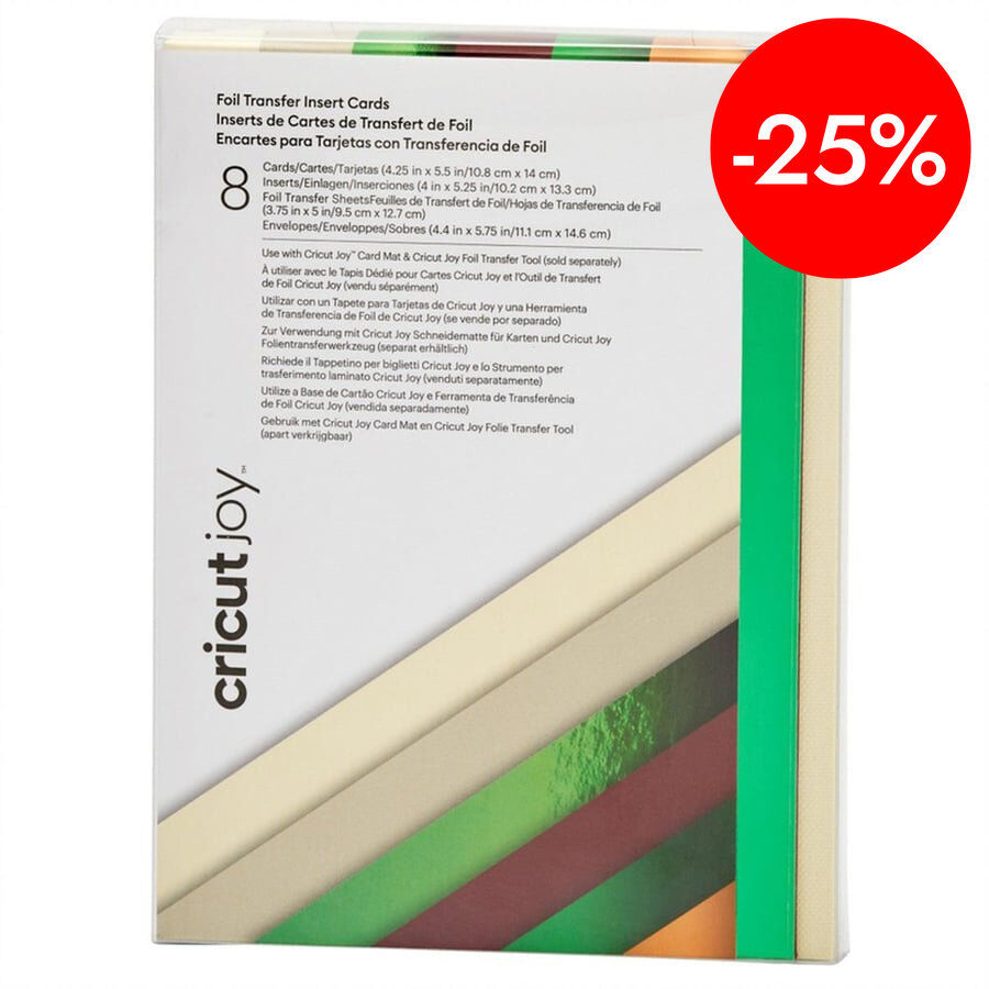 Joy 8 Tarjetas/Sobres Foil Cameron A2