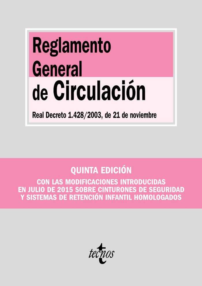 Reglamento General de Circulaci&oacute;n