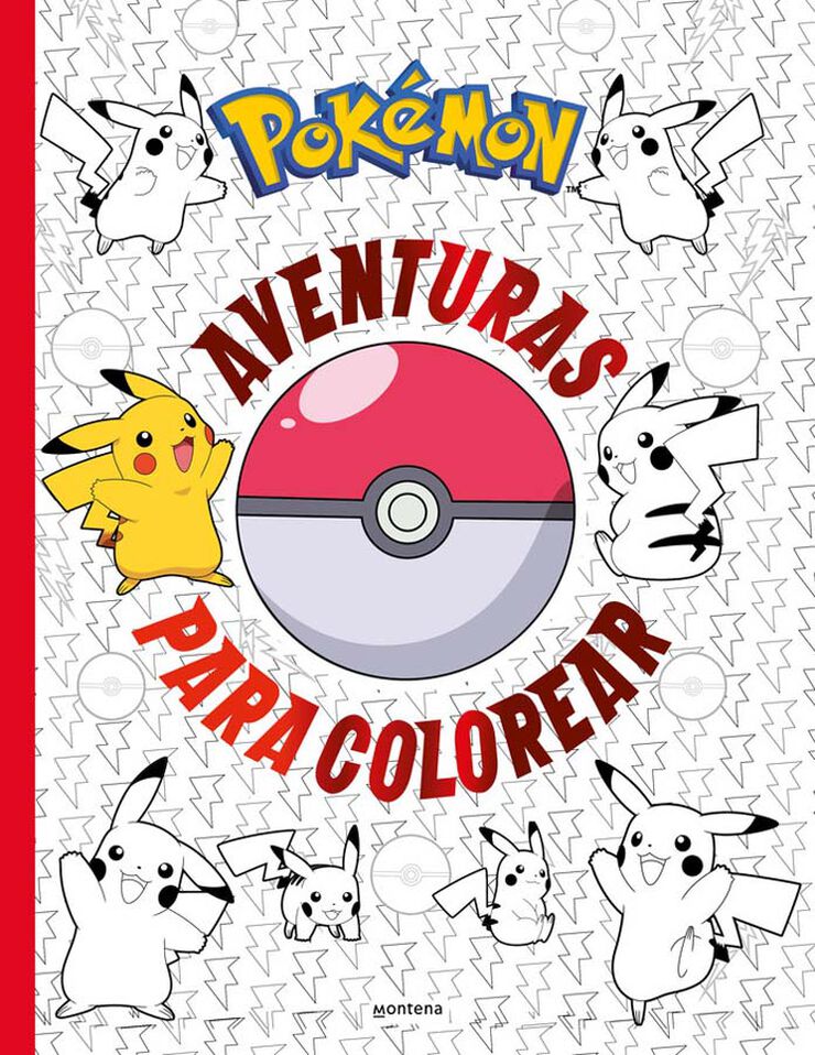 Pokémon. Aventuras para colorear