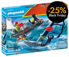 Playmobil City Action Rescat polar amb llanxa 70141