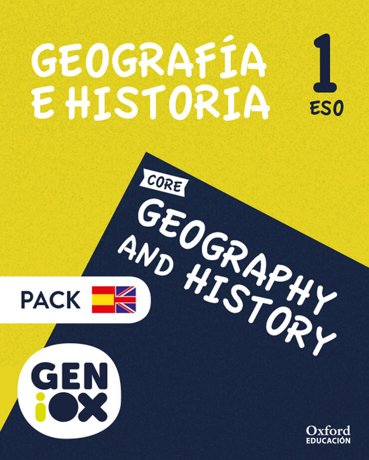 Geniox Geog&Hist 1ºeso Pk Prog Bil Mur