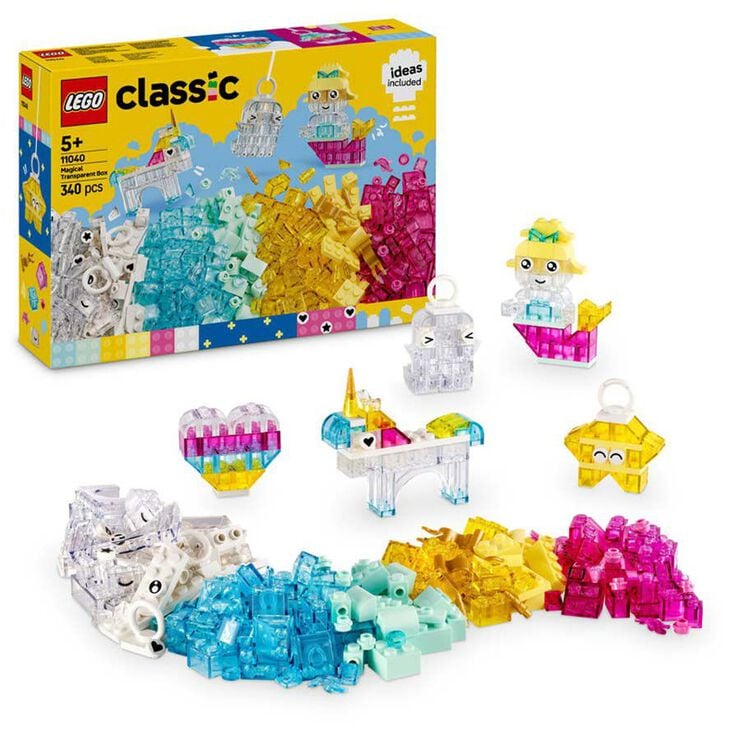 LEGO&reg; LEGO Classic Caixa de M&agrave;gia Transparent 11040